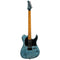 Spira Guitars T-450 TDB Flame Top Electric Guitar Roasted Maple- Transparent Blue